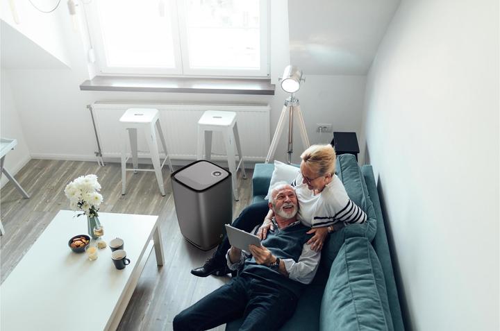 Actual product image aeris Air purifier aair 3-in-1 Pro Graphite (70 m²)