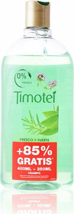 Produktbild Timotei FRESCO Y FUERTE champú hierbas alpinas 750 ml (750 ml, Flüssiges Shampoo)
