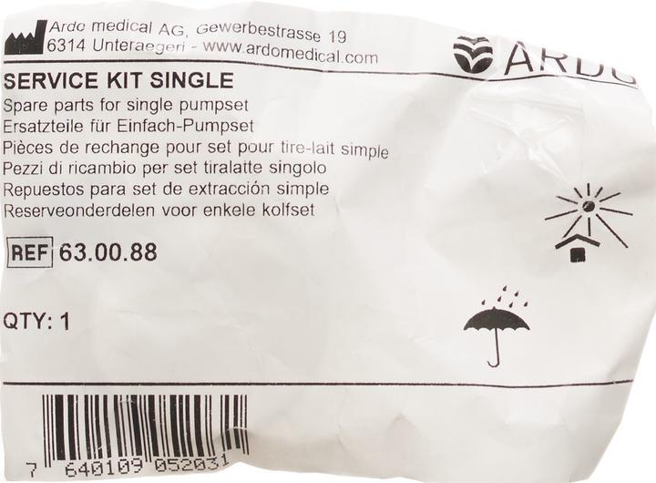 Actual product image Ardo service kit