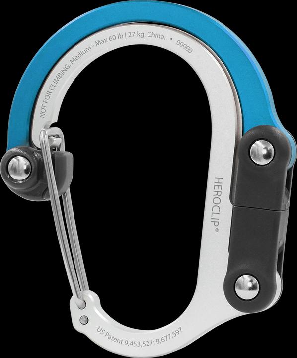 Heroclip Mittel Blau