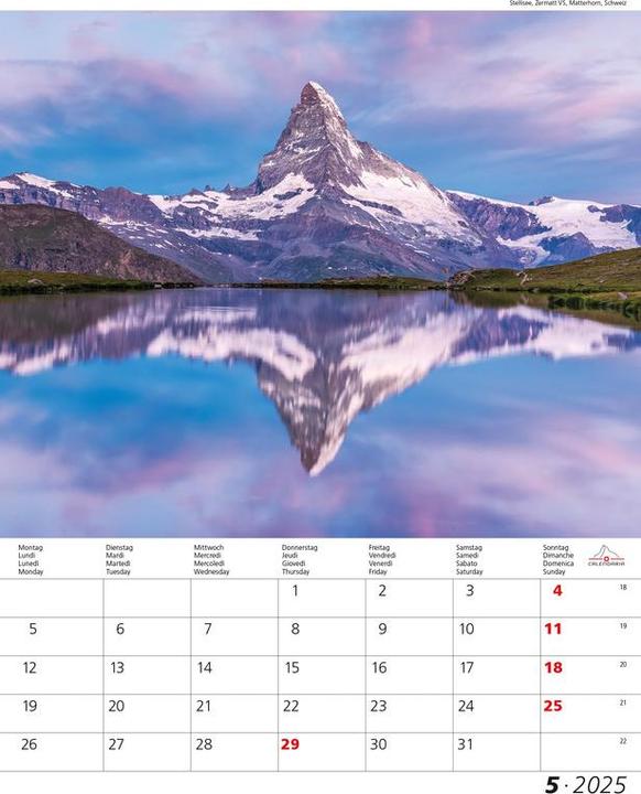 Immagine prodotto Montagne + valli (30 x 40 cm, Copertina rigida, Tedesco, Italiano, Francese, Inglese)