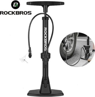 Rockbros 42510001001 Standfahrradpumpe – Schwarz