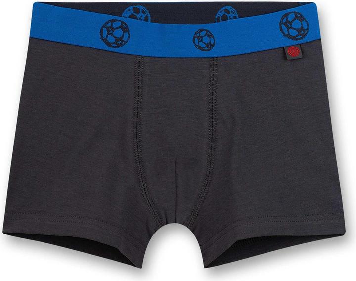 Image du produit Sanetta Culotte garçon (pack de deux) Bleu et Foncé Football (116, lot de 2)