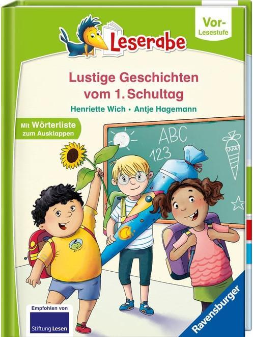 Image du produit Ravensburger Geschichten vom ersten Schultag - lesen lernen mit dem Leserabe - Erstlesebuch - Kinderbuch ab 5 (Allemand, Henriette Wich, Antje Hagemann, 2024)