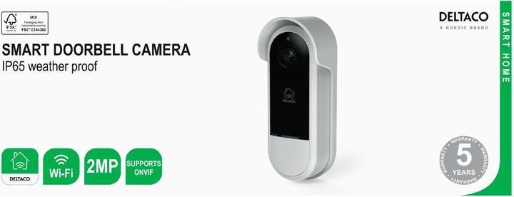 Actual product image Deltaco SH-DB02 (Wi-Fi)