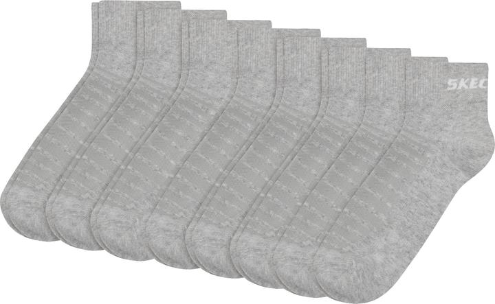 Image du produit Skechers Chaussettes quarts unisexes pack de 8 (paquet de 8, 47, 49)