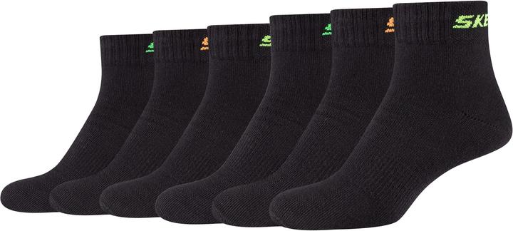 Skechers Boys Mesh Ventilation Quarter 6p (6er Pack, 27, 30)