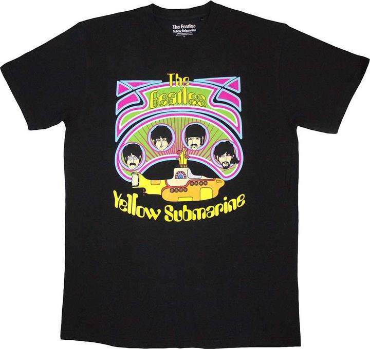 The Beatles Yellow Submarine Heads in Circles v2 (S)
