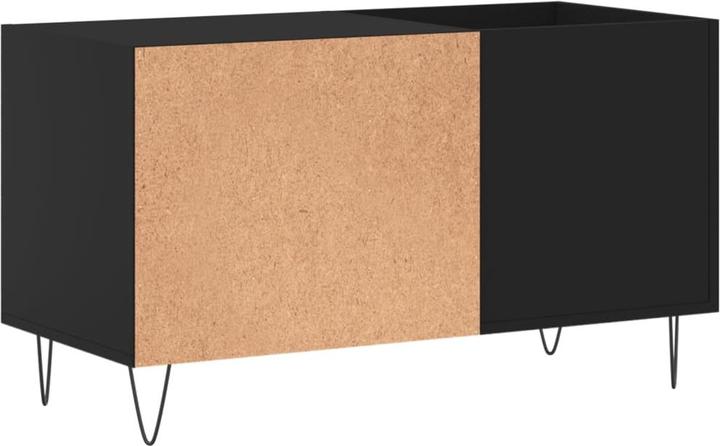 Produktbild VidaXL Plattenschrank Schwarz 85x38x48 cm Holzwerkstoff, Farbe