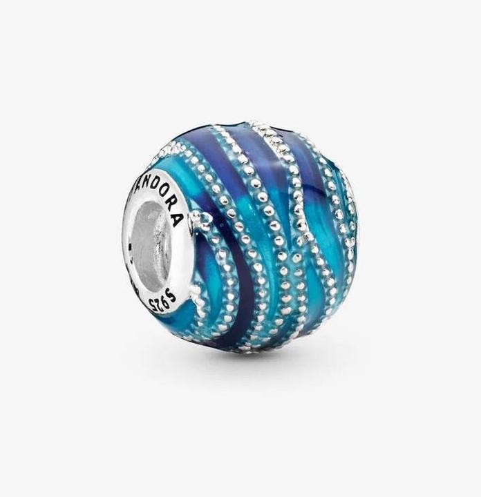Produktbild Pandora Blue Swirls Charms/Beads (Edelstahl)