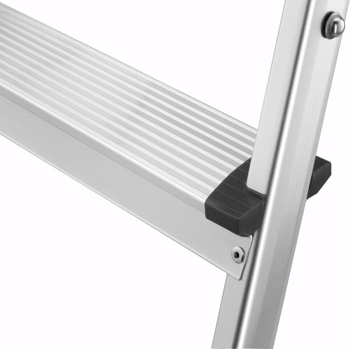 Produktbild Hailo D60 StandardLine, Aluminium-Trittleiter, 2x3 Stufen (Trittleiter, 68 cm)