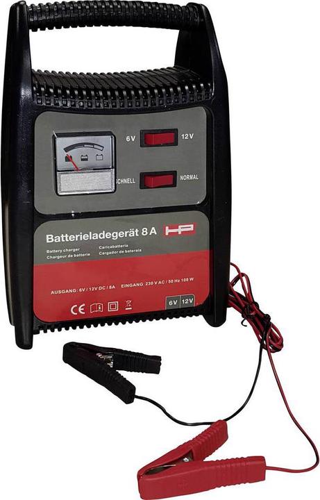 Actual product image HP Autozubehör Car charger battery (12V, 6V, 8 A)