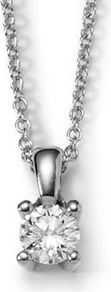 Natsumi Schmuck Anhänger Diamant Weissgold 18K/750 0.10 ct H si (750/18 K Weissgold)