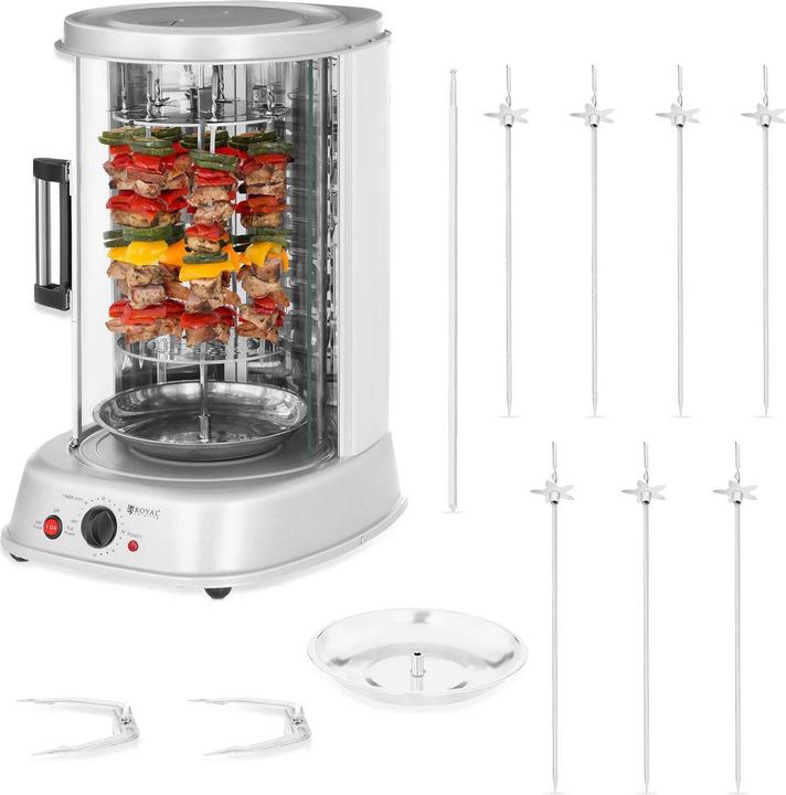 Royal VKB Catering Verticale grill- 3-in-1 - 1.800 W - 31 L (1.80 kW)