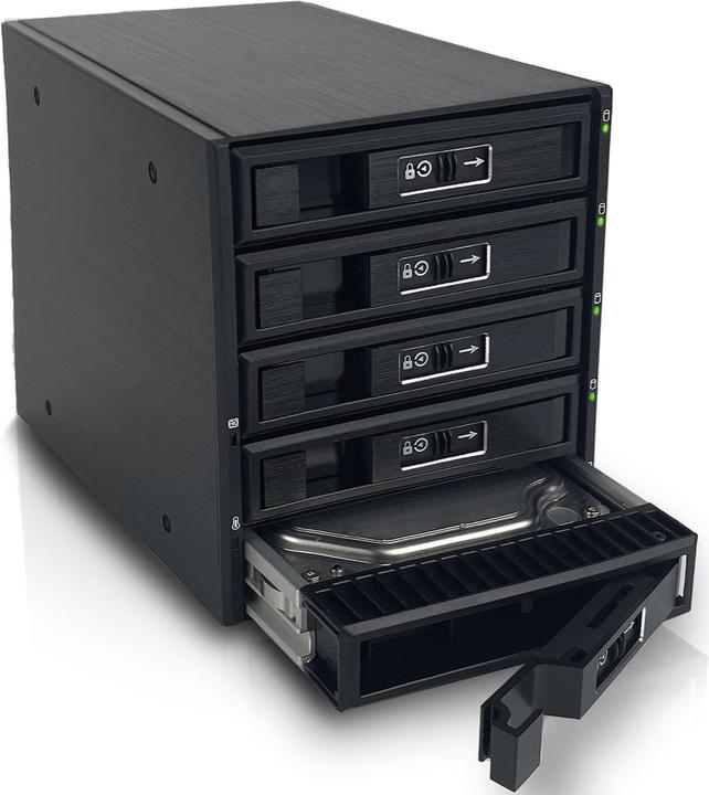 Produktbild Fantec BP-T3151-12G/6G SAS 12G+SATA 6G Backplane für 5x 8,89/6,35cm 3,5Zoll/2,5Zoll HDD/SSD in 3x 13