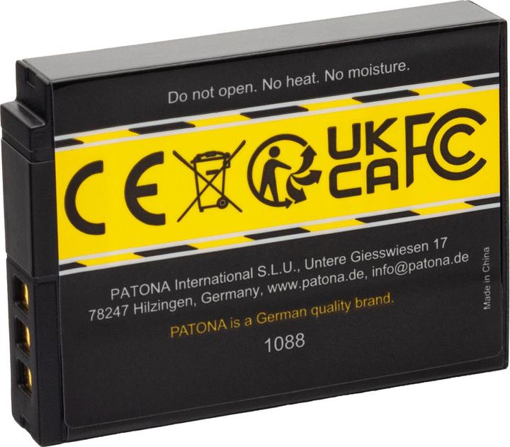 Produktbild Patona Akku EN-EL12, 800 mAh / 3.7V (Kamera Akku)