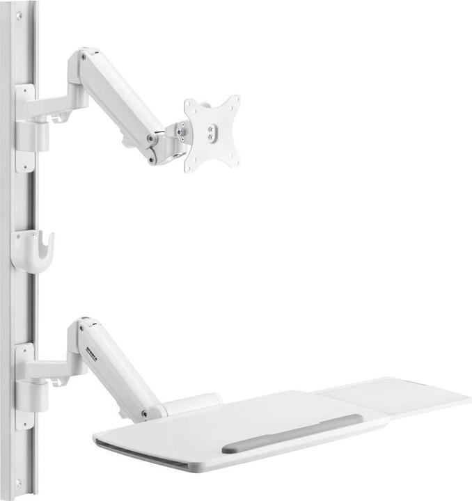 Productafbeelding SpeaKa Professional SP-MM-960 Wandbeugel voor enkele monitor 43,2 cm - 109,2 cm Wit Höh (Muur, 42.99")