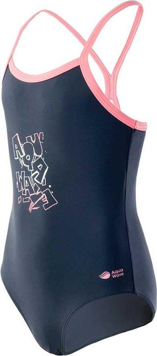 Actual product image Aquawave Girls Velanti Logo One Piece Swimsuit (164)
