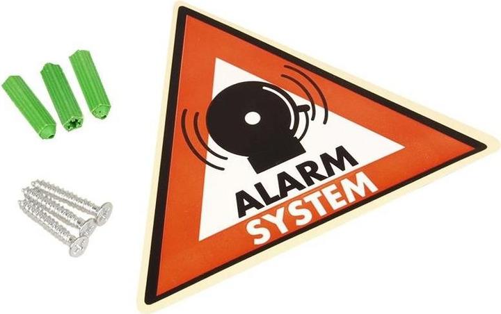 Maclean DC3200S CE DC3200S Fausse alarme système sirène factice 3x LED solaire, sidabrinis