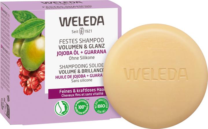 Weleda Festes Shampoo Volumen Glanz 50g (Festes Shampoo)