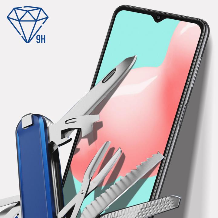 Produktbild 3MK Hardglass Max Lite Bildschirmschutz (1 Stück, Samsung Galaxy A32 5G)