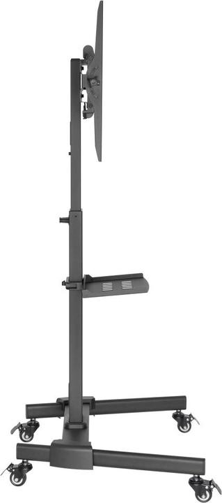 Produktbild Techly TV Trolley für LCD LED TV 81,28-139,7cm 32-55Zoll schwarz mit Ablage (55", 35 kg)