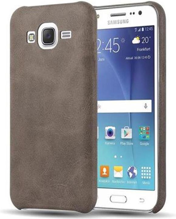 Image du produit Cadorabo Couverture rigide en similicuir avec structure (Samsung Galaxy J5 (2015))