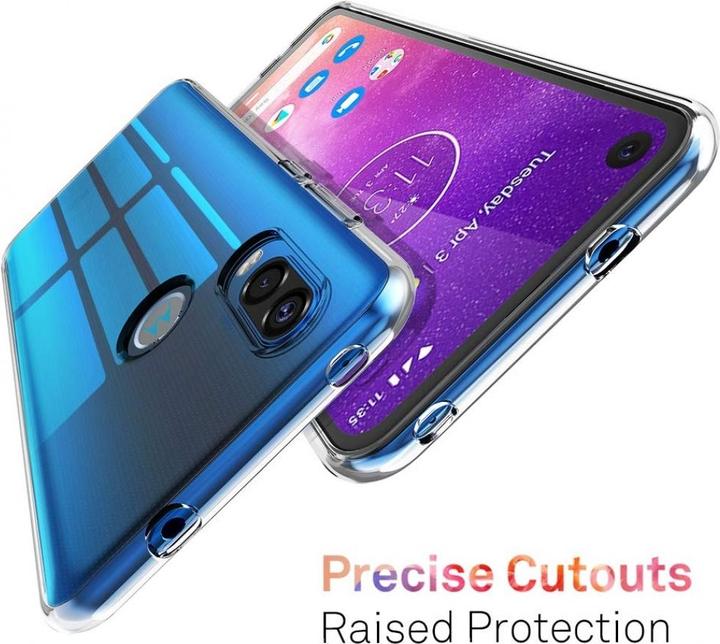 Produktbild Screenguard Motorola One Vision Flexible TPU Clear Case (Motorola One Vision)