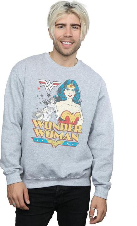 Immagine prodotto Wonder Woman Posing Felpa Uomo (3XL)