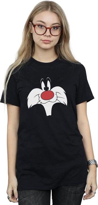 Immagine prodotto Looney Tunes Sylvester Big Face Maglietta Ampia Donna (3XL)