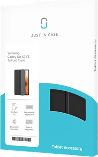 Image du produit Just in Case PU-cuir Book Case noir Samsung Galaxy Tab S7 FE (Galaxy Tab S7 FE)