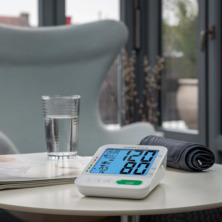 Productafbeelding Medisana BU 584 connect Bovenarmbloeddrukmeter groot manchet 23-43 cm (Bovenarm bloeddrukmeter)