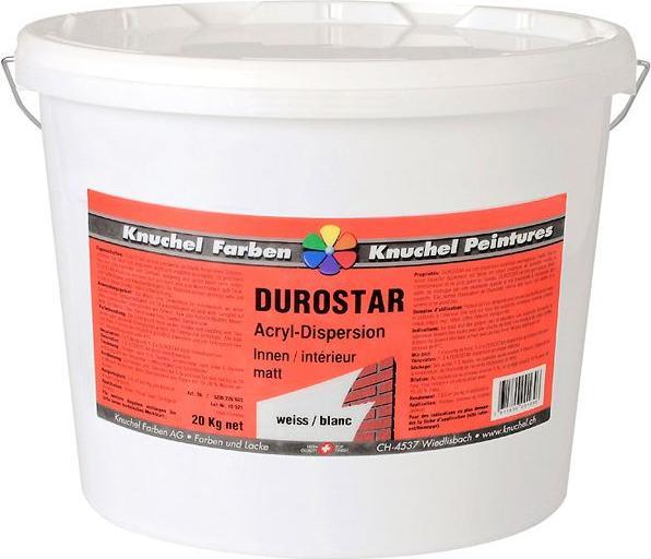 Knuchel Durostar Acryl 2.5kg, Matt naturweiss (Signalweiss)