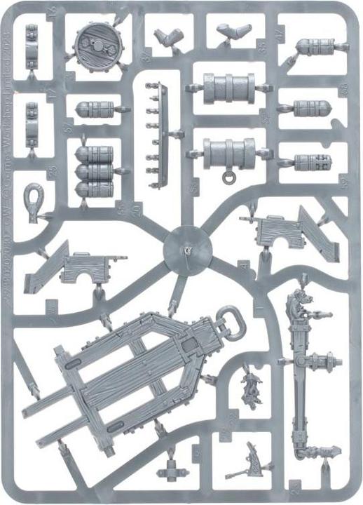 Image du produit Games Workshop Warhammer AoS - Cities of Sigmar Grand Canon d'Ironweld (Matières plastiques)