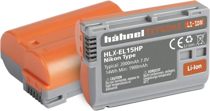 Actual product image Hähnel Digital camera battery HLX-EL15HP (Rechargeable battery)