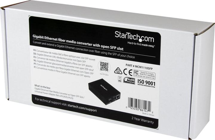 Productafbeelding StarTech Fiber Media Converter - Open