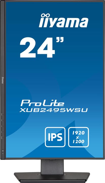 Actual product image iiyama Dis 24 PL XUB2495WSU-B5 IPS (1920 x 1200 pixels, 24")