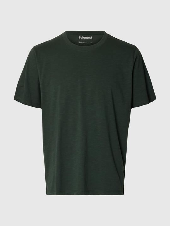 Selected Homme Slhaspen Slub Ss O-Neck Tee Noos