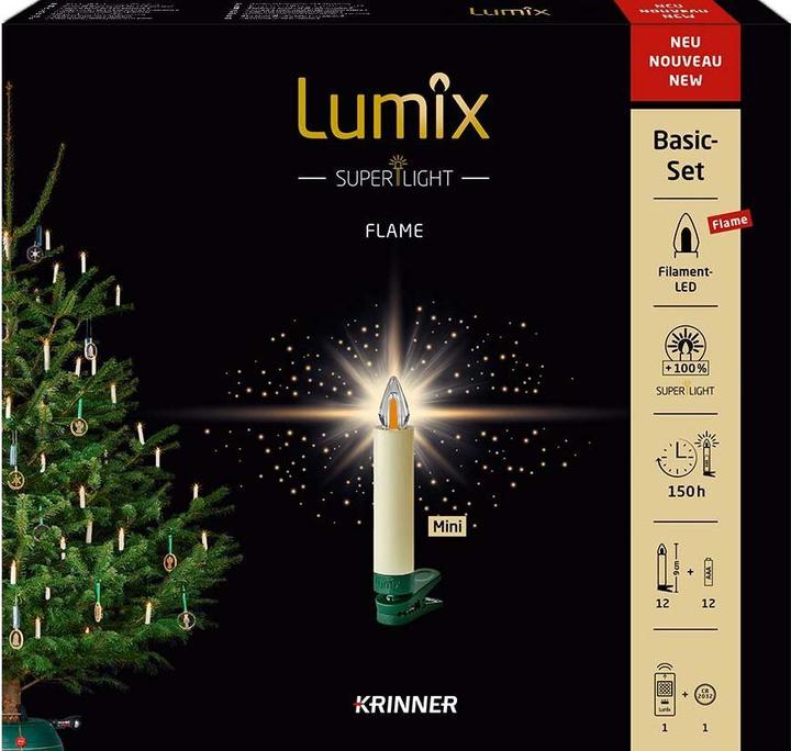 Actual product image Krinner Superlight Flame (12 x)