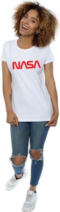 Produktbild Nasa Modern Logo Baumwolle Boyfriend TShirt (3XL)