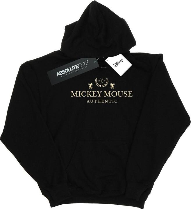 Actual product image Disney Womens/Ladies Mickey Mouse Authentic Hoodie (XL)