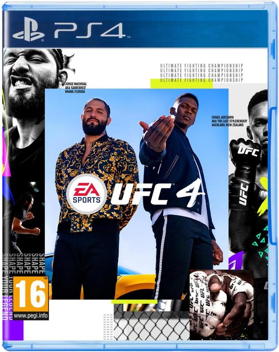 EA Games UFC 4 (PS4, DE, IT, FR)