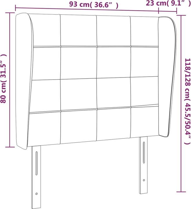 Produktbild VidaXL Sherwynd (93 x 23 x 88 cm)