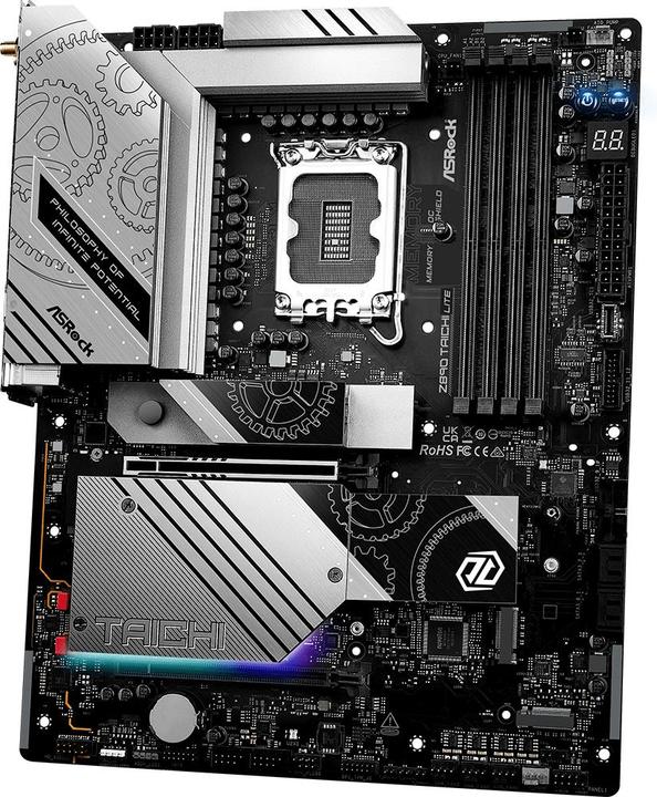 Actual product image AsRock Z890 Taichi Lite Intel DDR5 S1851 (LGA 1851, Intel Z890, ATX)