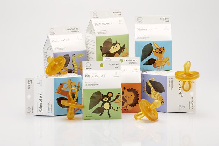 Actual product image Natursutten orthodontic pacifier (NTS01 02837) (from 12 m.)