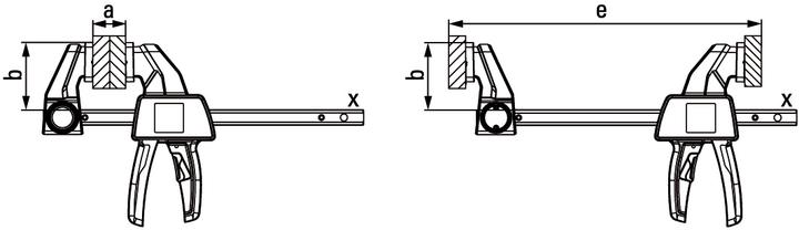 Image du produit Bessey Serre-joint à une main (600 mm)