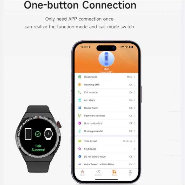 Produktbild Premium Fitness Tracker, Smart Watch Pro - Waterproof