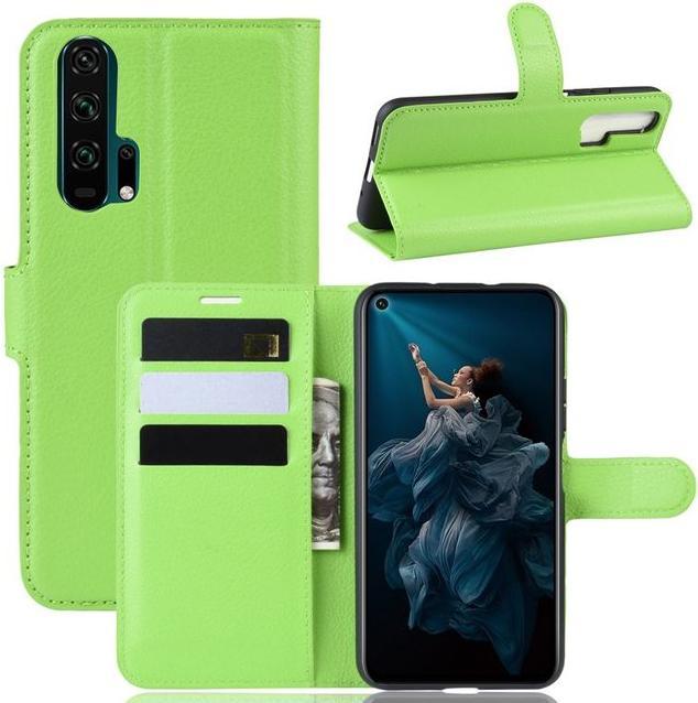 Actual product image MU Classic Litchi Leather Bookcover Series (Honor 20 Pro)
