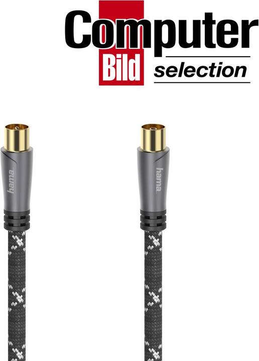 Immagine prodotto Hama Coassiale - Coassiale (120 dB, Cavi antenna)