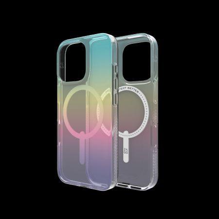 Immagine prodotto Zagg Milan Snap MagSafe Custodia per iPhone 16 Pro - Iridescente (Apple iPhone 16 Pro)